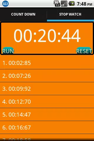 One Click Timer & Stopwatch Screenshots