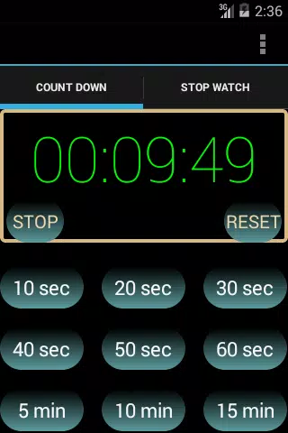 One Click Timer & Stopwatch Screenshots