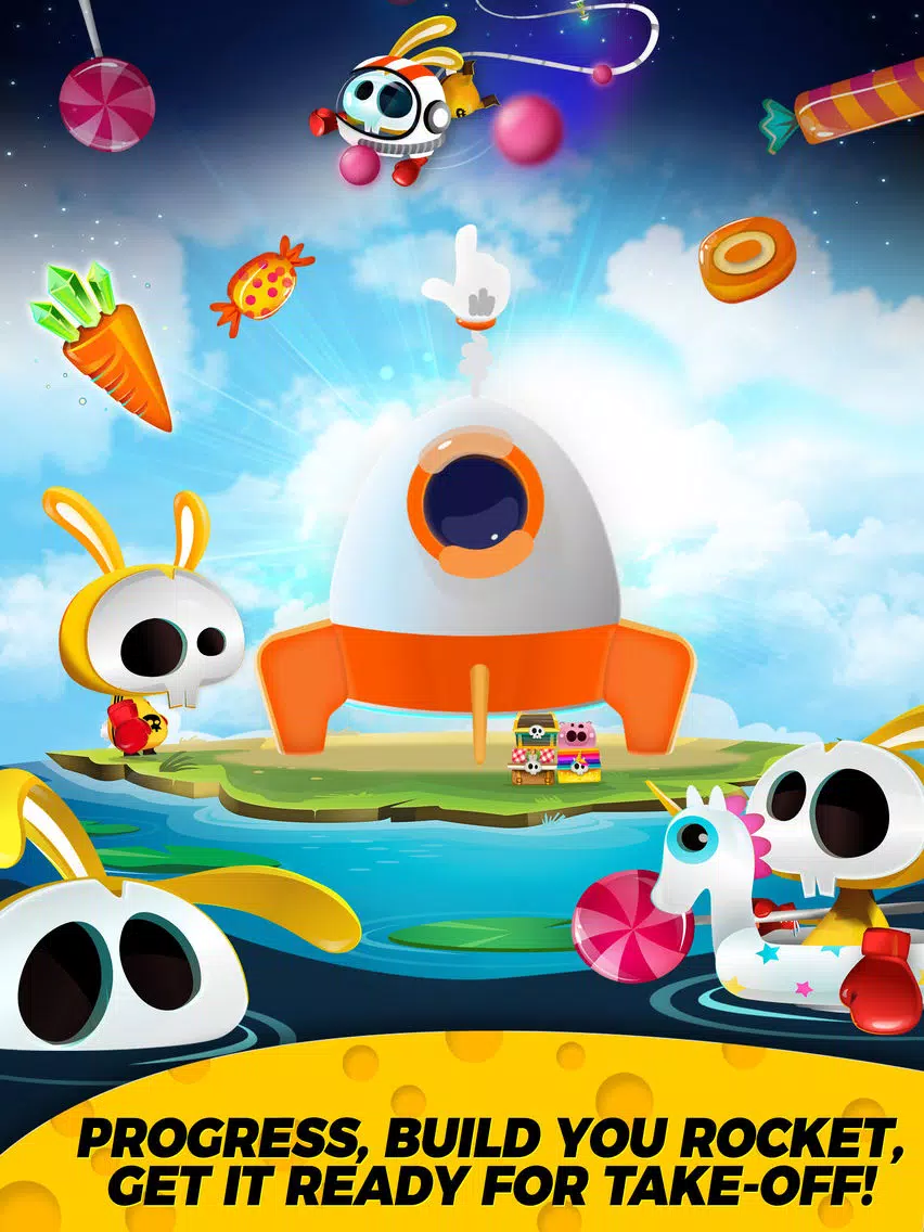 Space Rabbits in Space iPad Screenshots
