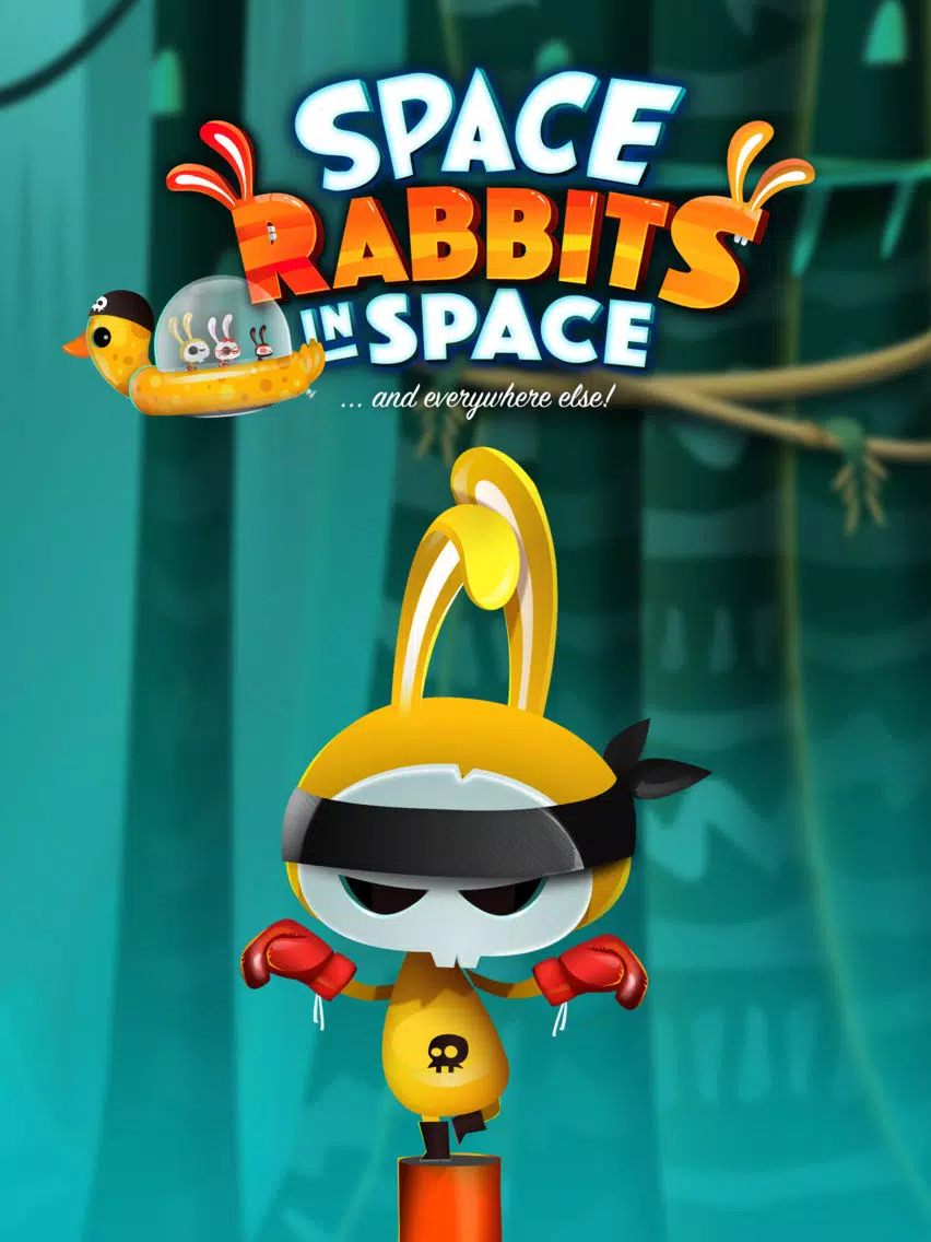 Space Rabbits in Space iPad Screenshots