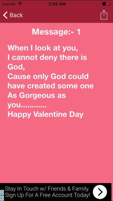 Happy Valentine Day Messages,Wishes & Love Images Screenshots