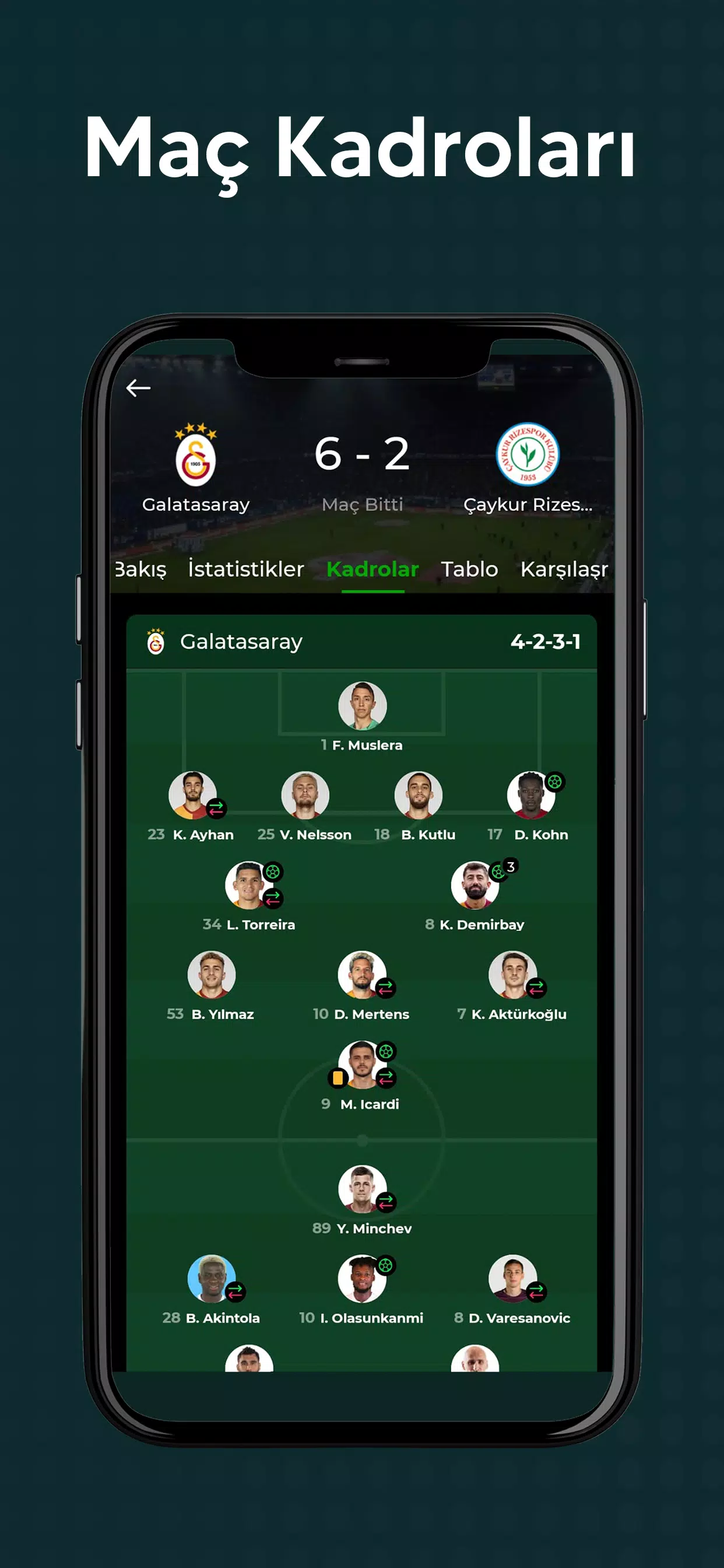 Gol var mı? Screenshots