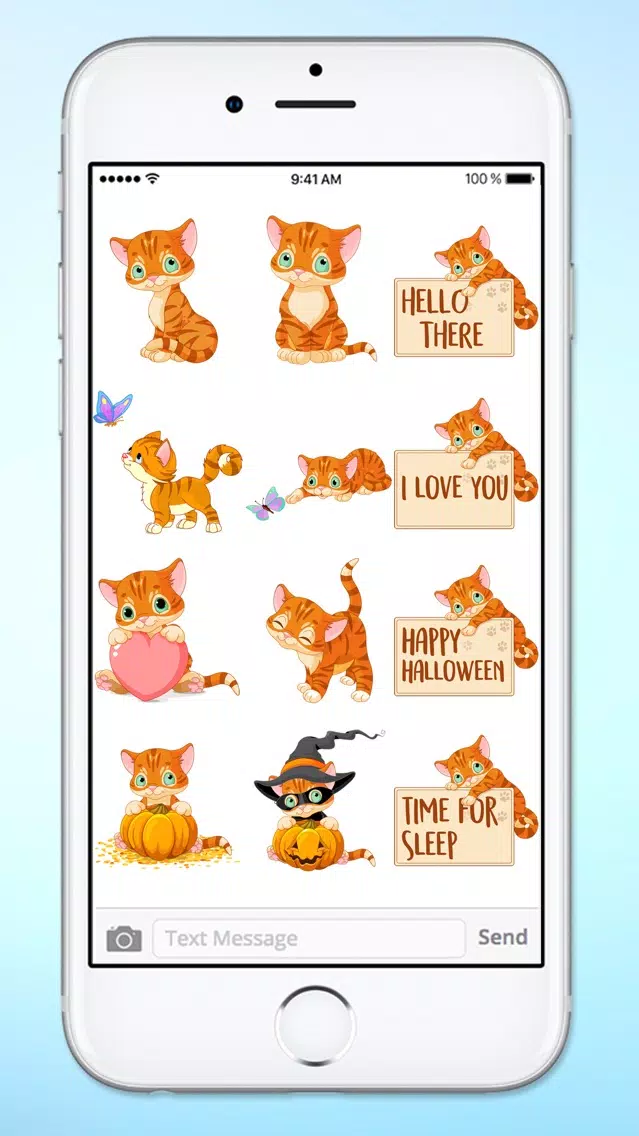 Cute Kitten Messages Sticker Pack Screenshots