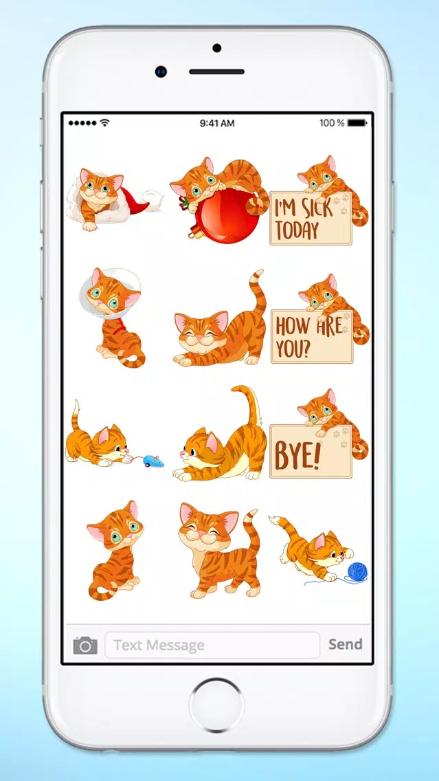 Cute Kitten Messages Sticker Pack Screenshots