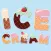 Ice Cream Letters and Numbers Sticker Pack