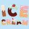 Ice Cream Letters and Numbers Sticker Pack