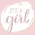 Its A Girl New Baby Sticker Pack