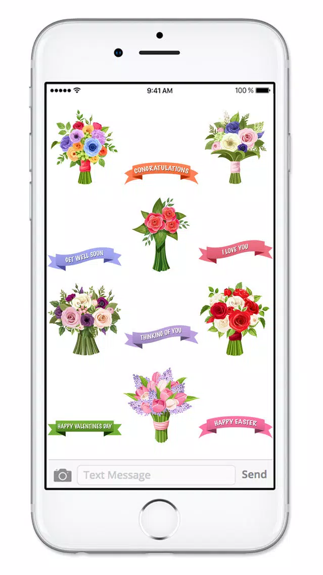 Send Flowers & Messages Sticker Pack Screenshots