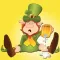 St Patricks Day Leprechaun and Beer Sticker Pack