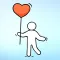 Stick Figure Emoji Icon Sticker Pack