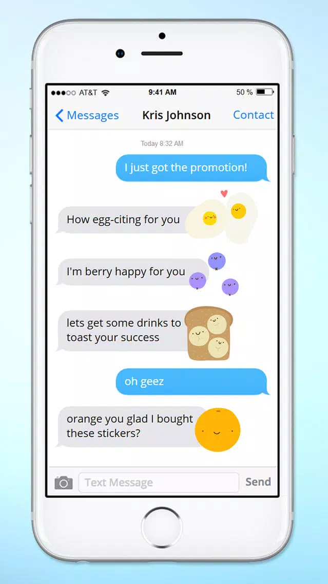 Screenshot di Super Cute Food Sticker Pack