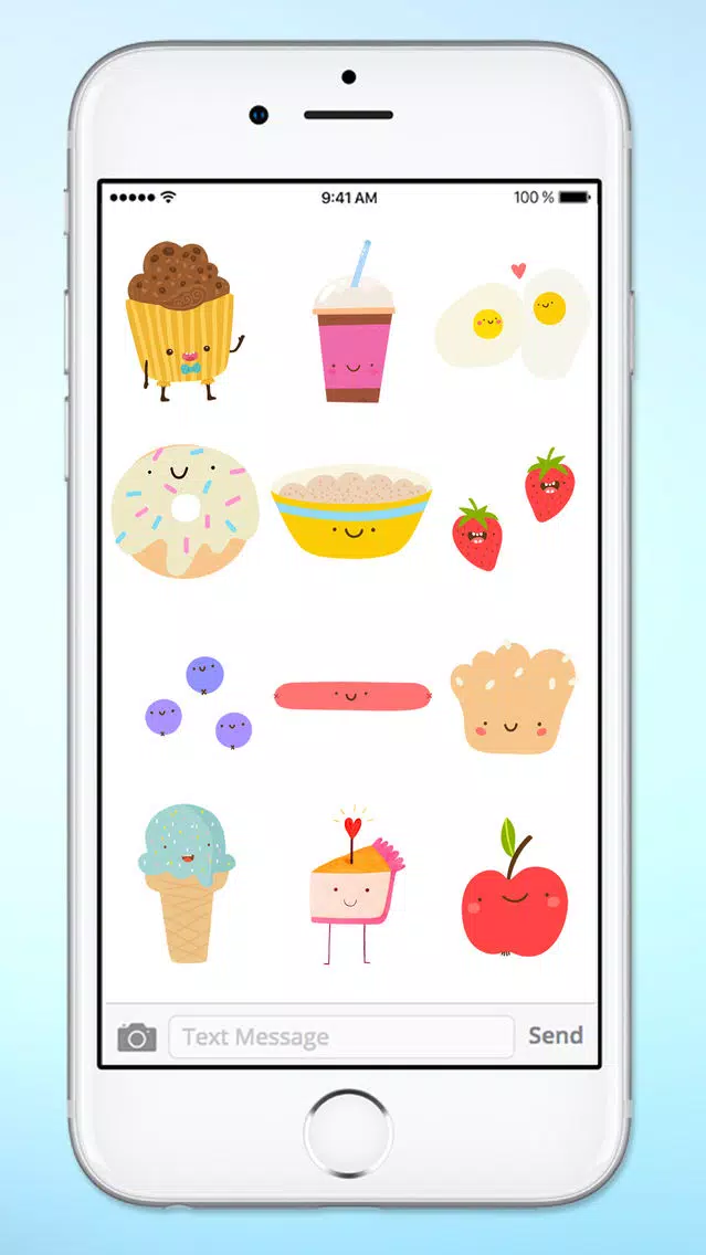 Screenshot di Super Cute Food Sticker Pack
