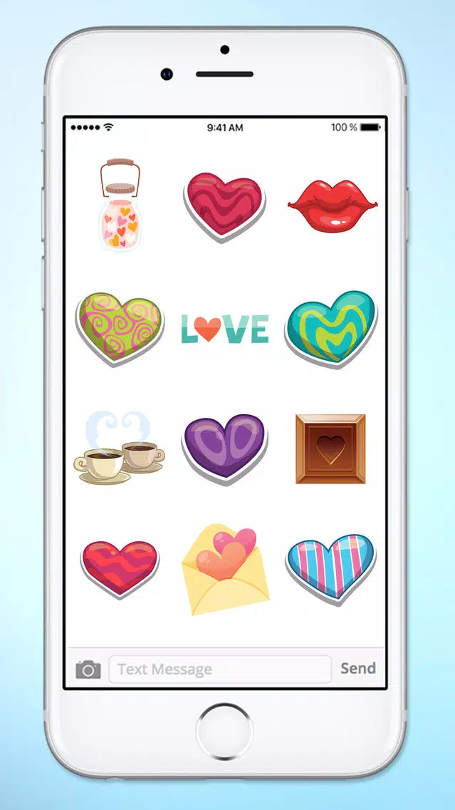 Valentines Day Love and Romance Sticker Pack Screenshots