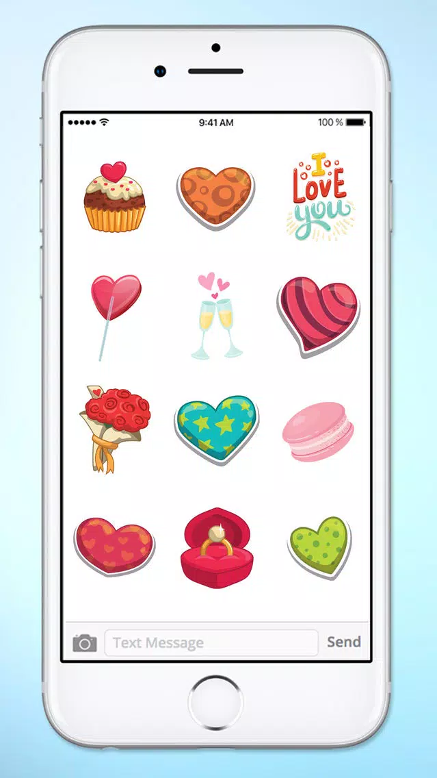 Valentines Day Love and Romance Sticker Pack Screenshots