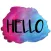 Watercolor Words Text Sticker Pack