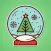 Winter Holiday Icons Sticker Pack