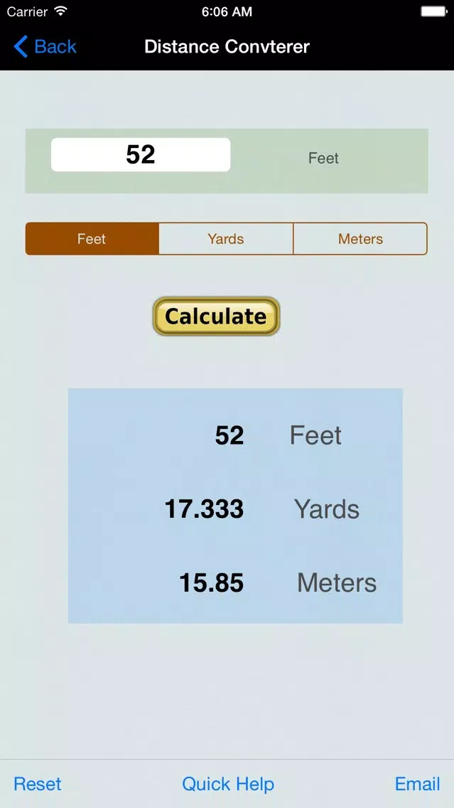 Distance Converter: Feet, Meters, Imperial, & US Unit Screenshots