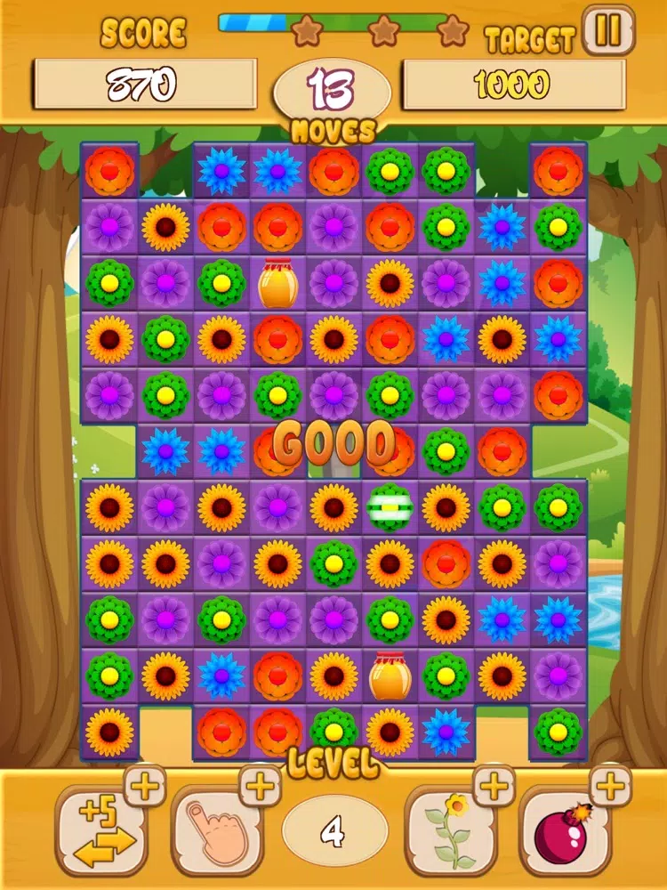 Flowers Game iPad Screenshots