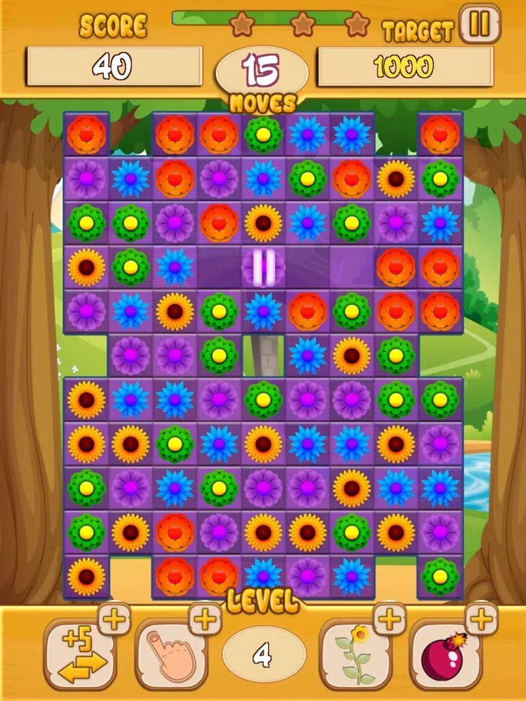 Flowers Game iPad Screenshots