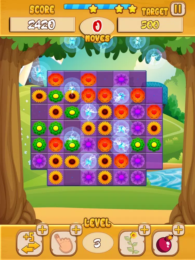 Flowers Game iPad Screenshots