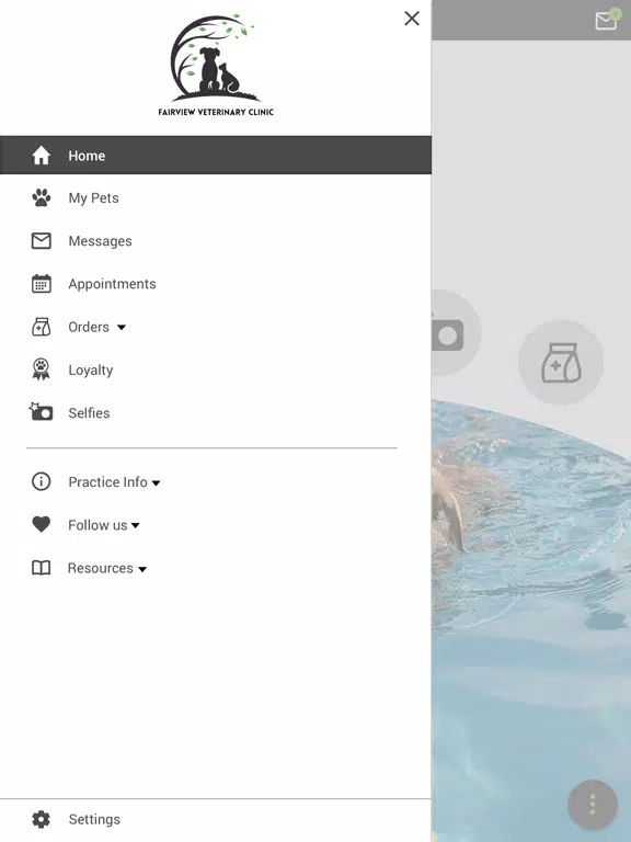 Fairview Veterinary Clinic iPad Screenshots