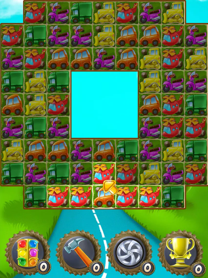 Tangkapan skrin Cars Puzzle Adventure Travel iPad