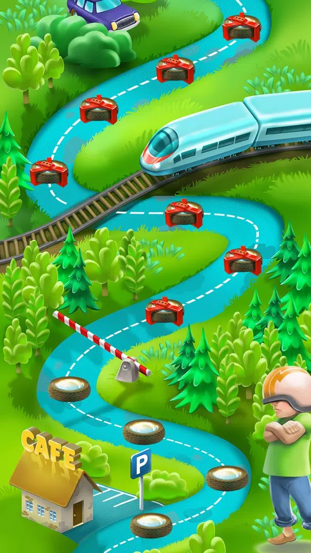 Tangkapan skrin Cars Puzzle Adventure Travel