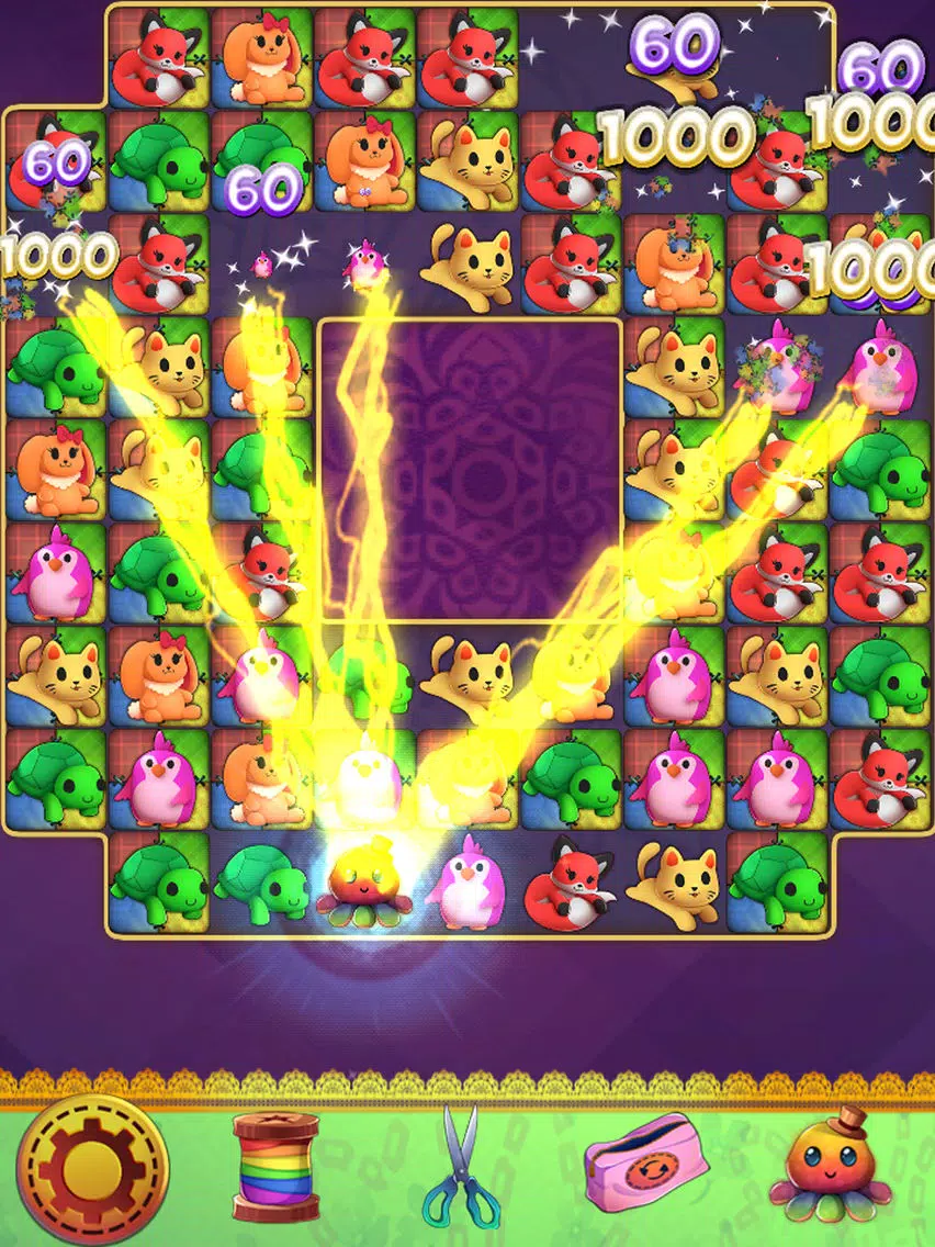 Fluffy Doll Friends: Match 3 Puzzle Games iPad 스크린샷
