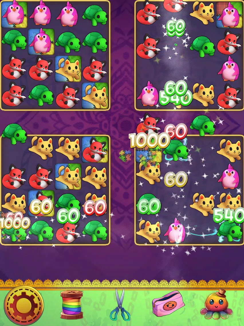 Fluffy Doll Friends: Match 3 Puzzle Games iPad 스크린샷