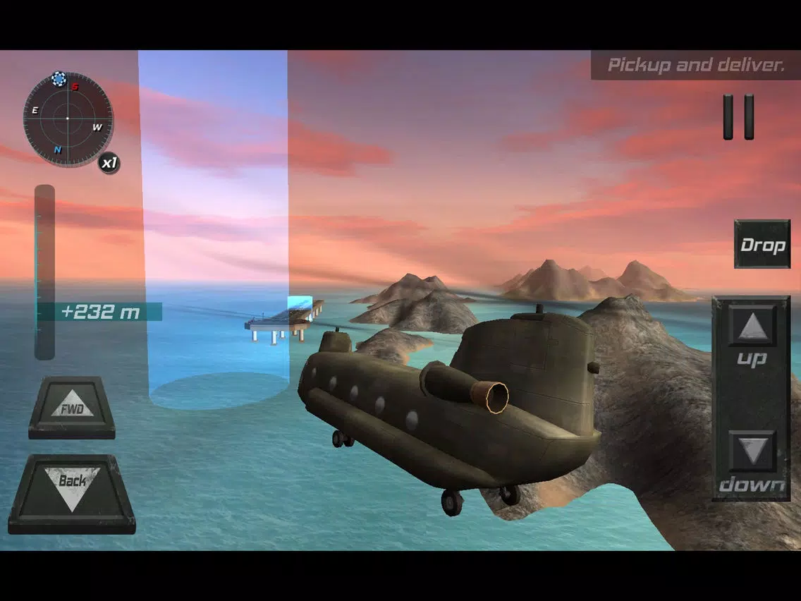 Capturas de tela do Helicopter 3D Flight Simulator 2 iPad 
