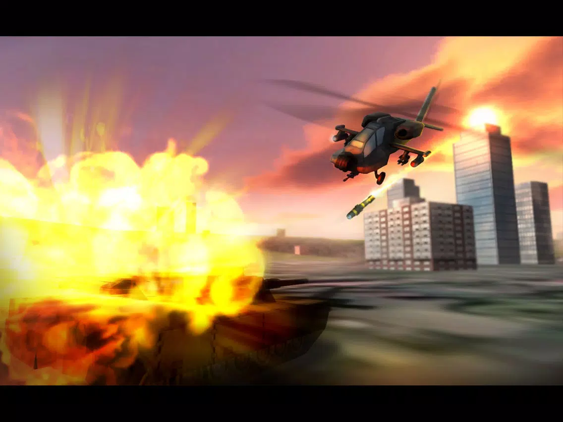 Capturas de tela do Helicopter 3D Flight Simulator 2 iPad 