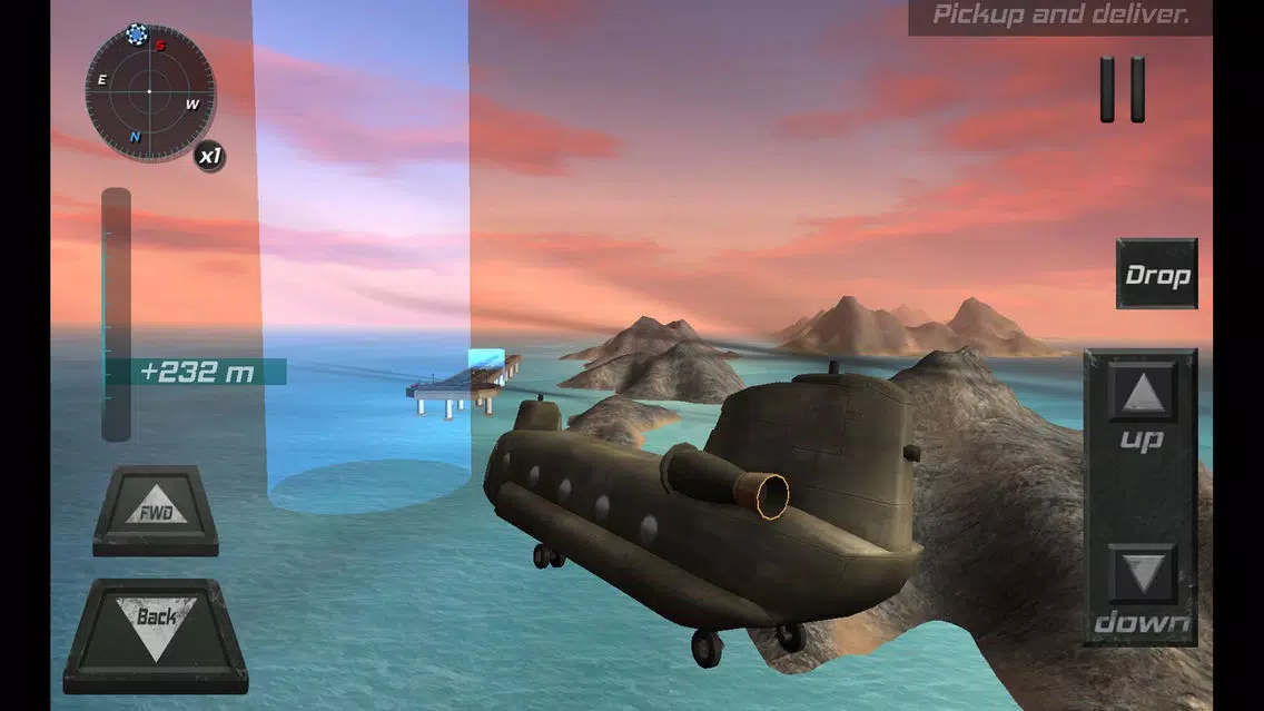 Capturas de tela do Helicopter 3D Flight Simulator 2