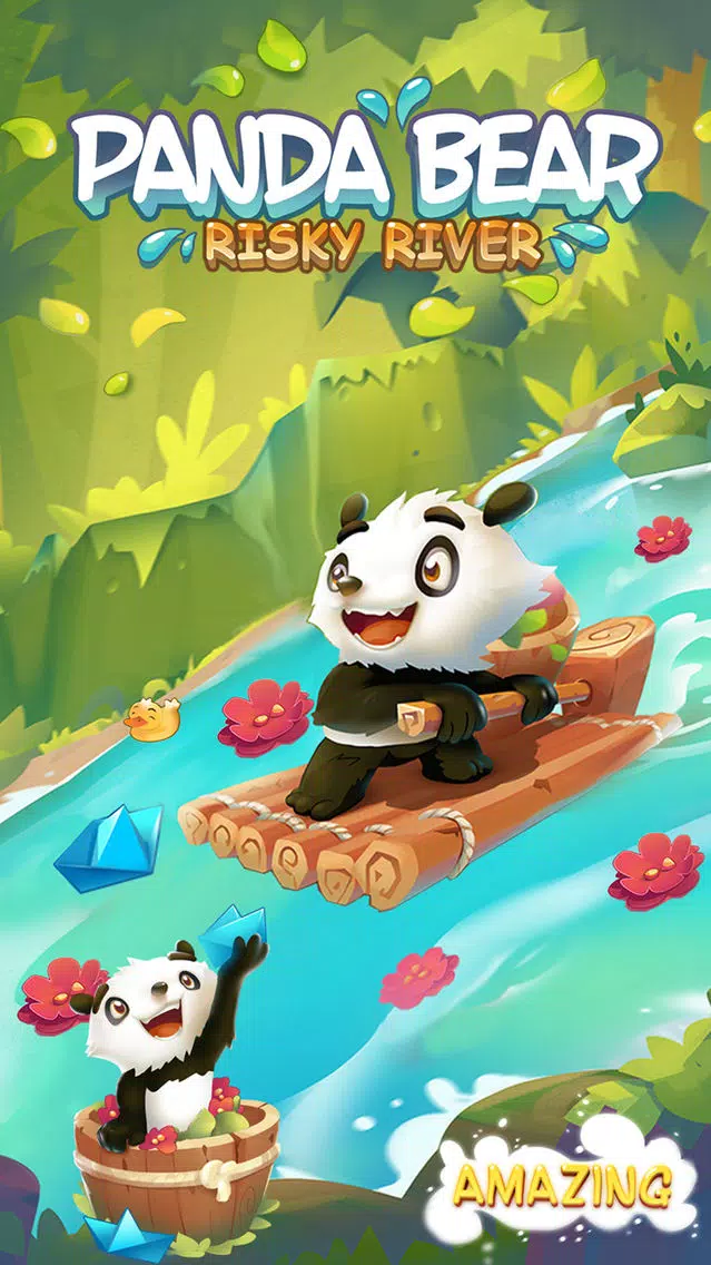Panda Bear: Pearl's Risky River Screenshots