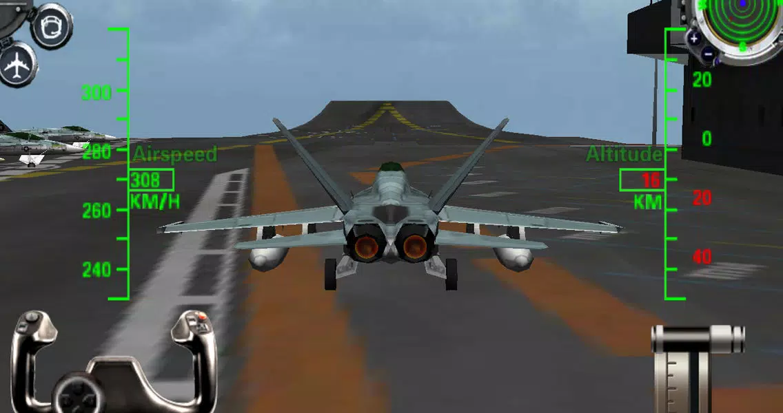 Скриншоты F18 3D Fighter jet simulator