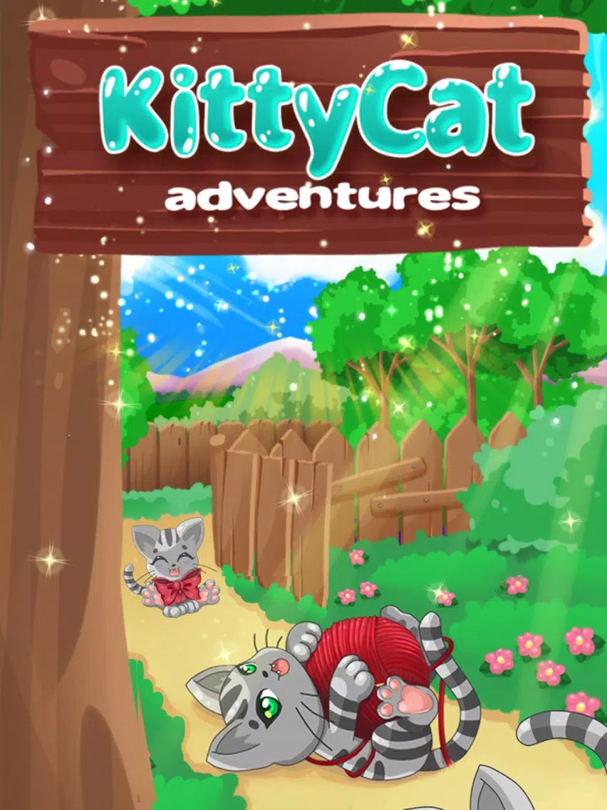 Kitty Cat Adventures: Match 3 iPad Screenshots