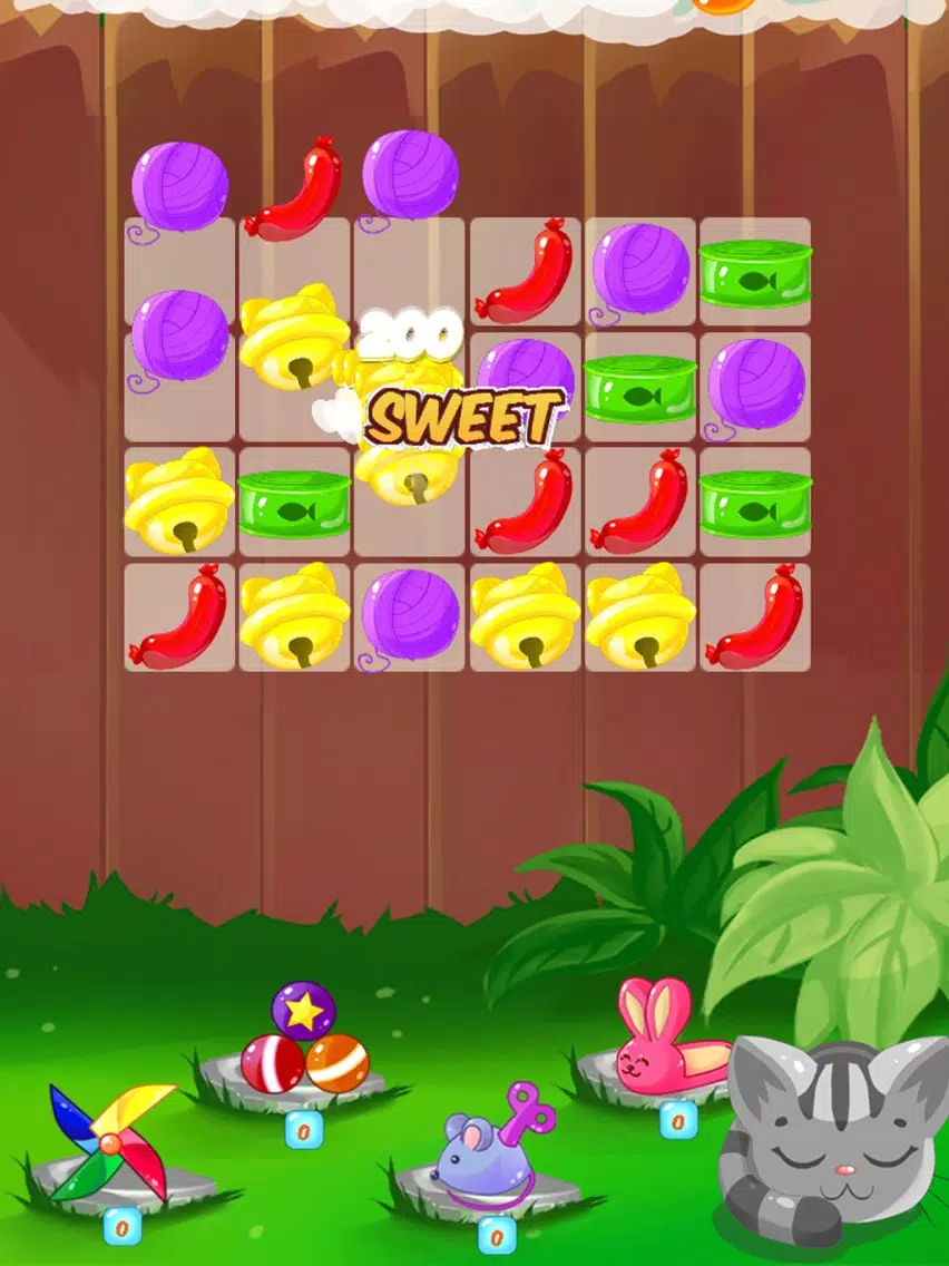 Kitty Cat Adventures: Match 3 iPad Screenshots