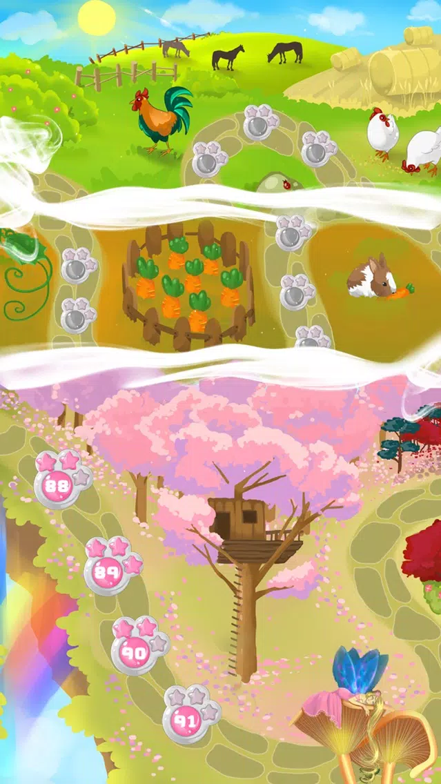 Kitty Cat Adventures: Match 3 Screenshots