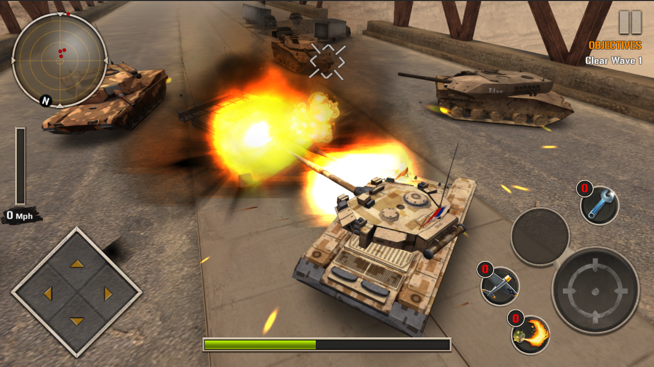Modern Tank Force: War Hero Screenshots