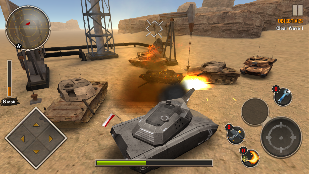 Modern Tank Force: War Hero Screenshots