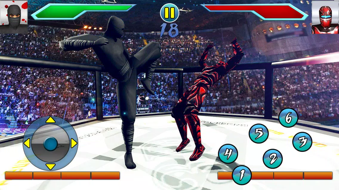 Скриншоты Kung Fu Ninja Fight 2018