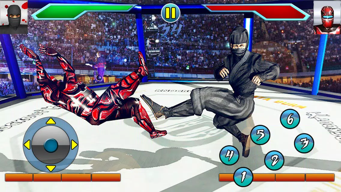 Скриншоты Kung Fu Ninja Fight 2018