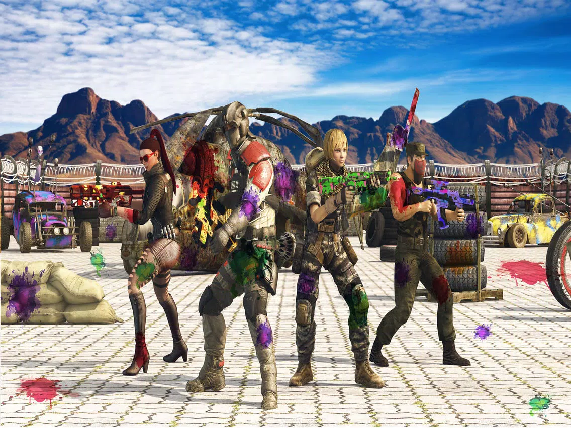 Paintball Shooting Battlefield iPad  Screenshots