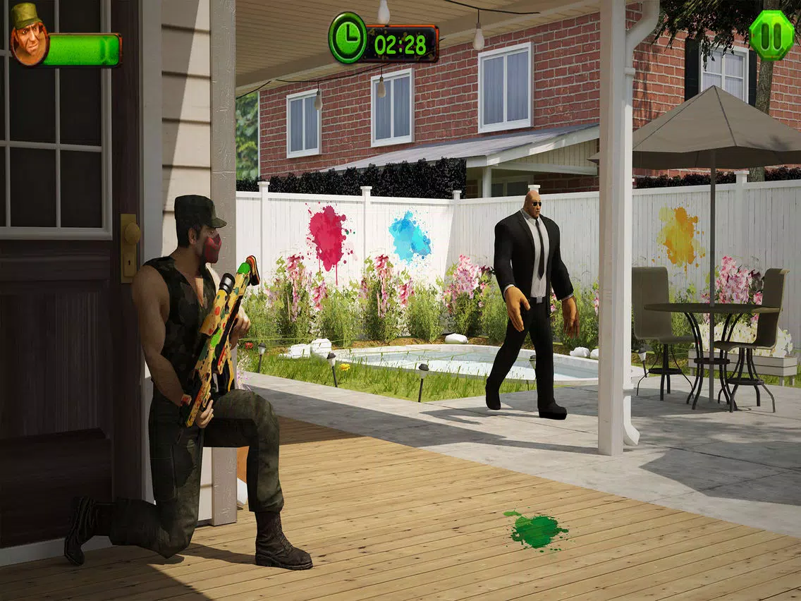 Paintball Shooting Battlefield iPad  Screenshots