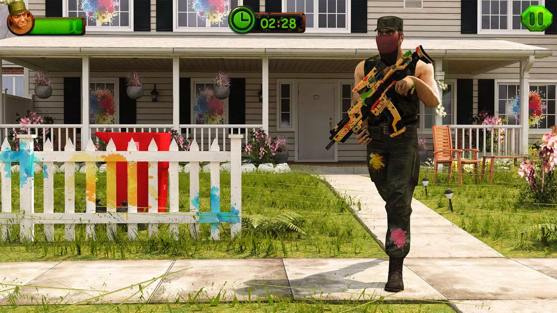 Paintball Shooting Battlefield Screenshots