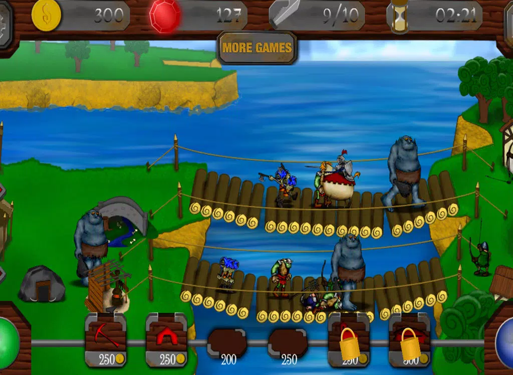 Pesky Humans 2D strategy game iPad  Screenshots