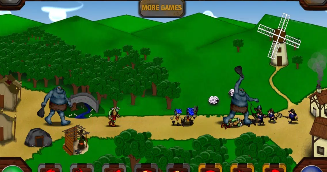 Pesky Humans 2D strategy game Screenshots
