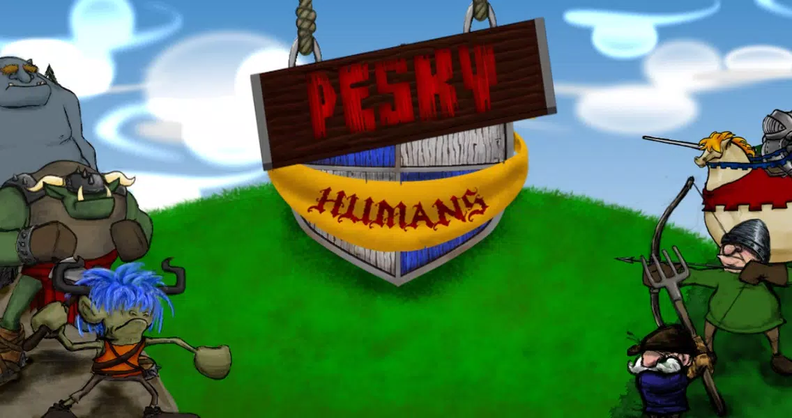 Pesky Humans 2D strategy game Screenshots