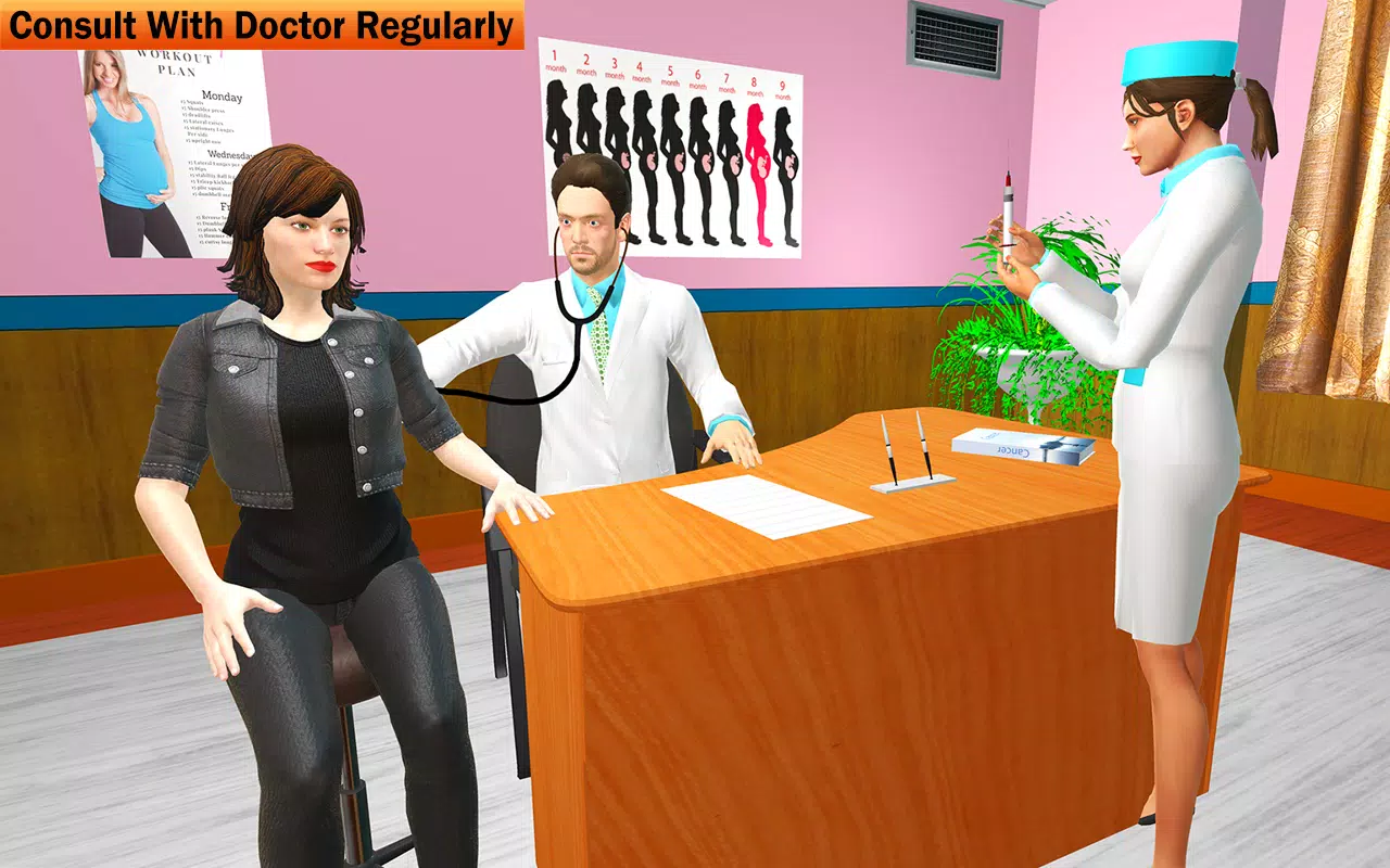 Pregnant Mother Sim Games Life Screenshots