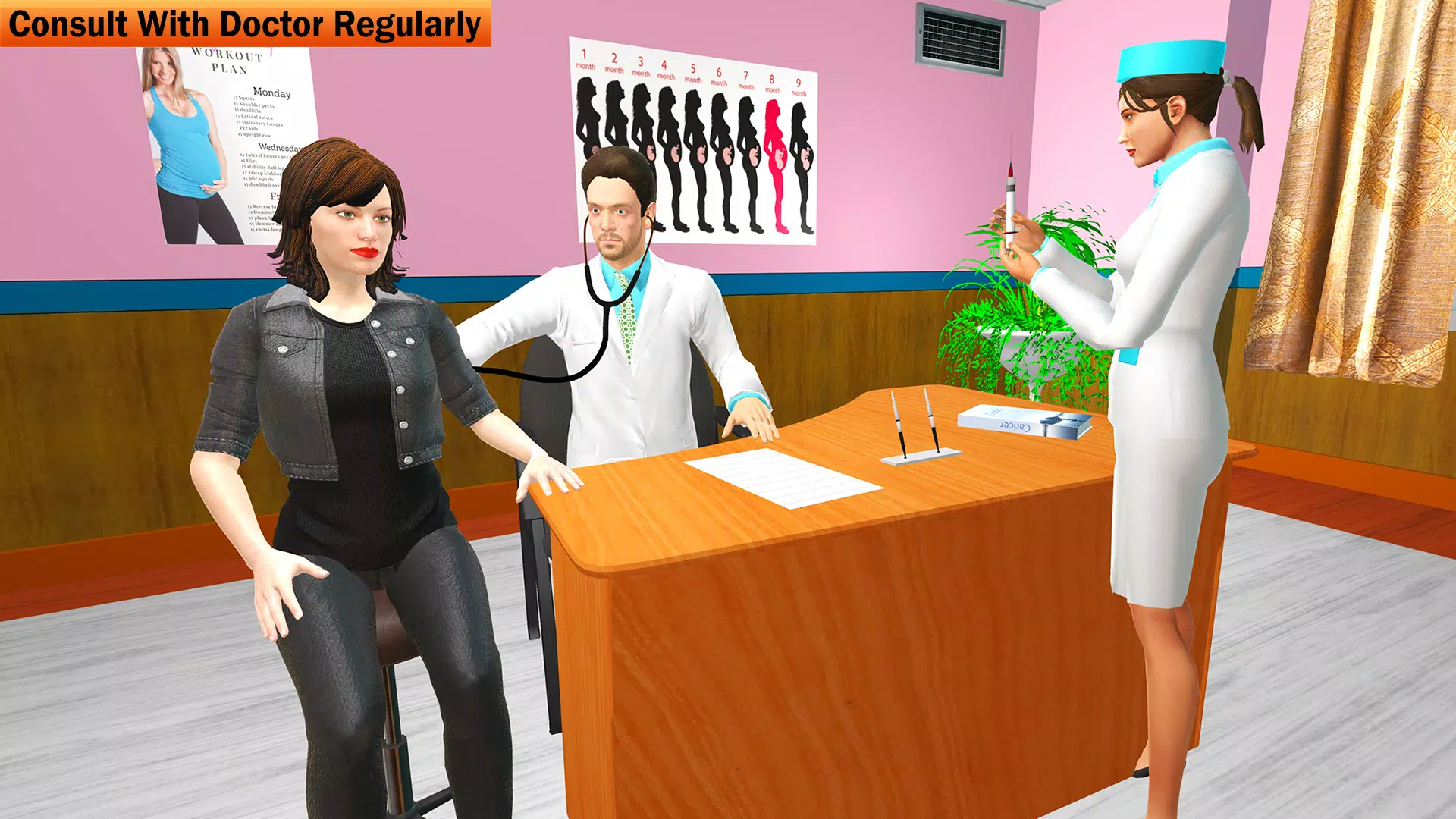 Pregnant Mother Sim Games Life Screenshots
