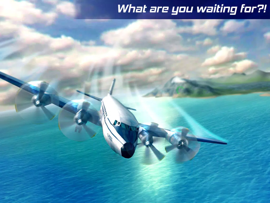 Real Pilot Flight Simulator 3D iPad  スクリーンショット